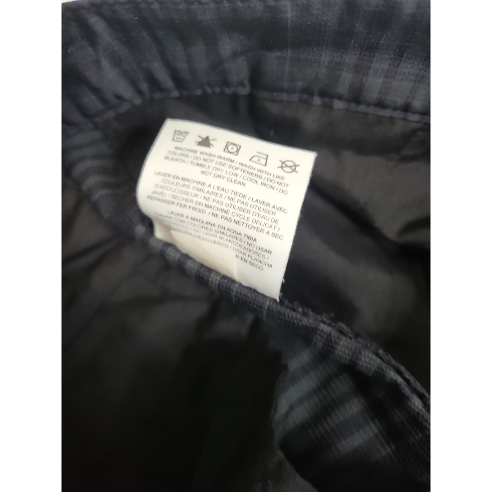 Nike Golf Tour Performance Dri-Fit Black/Gray Plaid Pants Mens 35x30 - Picture 14 of 15